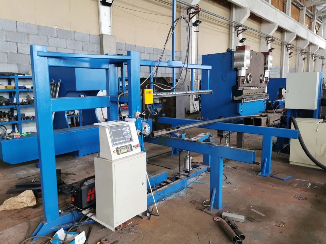 Cnc 2000mm 80mm Light Pole Door Cutting Machine