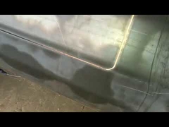 Door Cutting Machine for big light pole