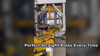 Monopole Straightening Machine