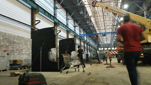 Latest company news about Light pole project in Russia , installation completely finished on 1th June, 2019