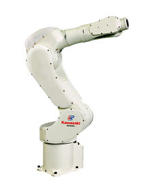 White Automated Robotic Welding Machine Robotic Laser Welding