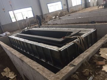 7.0x1.2x2.2m Zinc Tank Hot Dip Galvanizing Equipment With Environmental Protection System