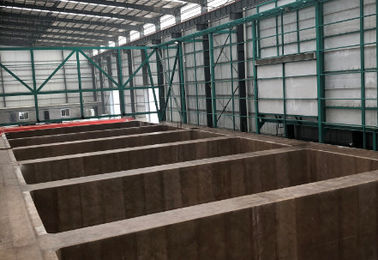 7.0x1.2x2.2m Hot Dipped Galvanized Tank Zinc Tank For Continuous Galvanizing Line 