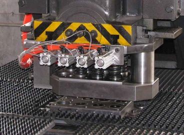 CNC punching machine , CNC punch press for sheet / profiles 250KN ( 25 tons )