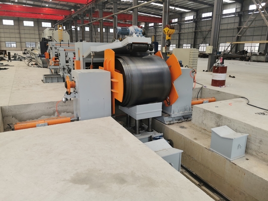Good price Light Pole Length Cutting Machine Q235A Slitting And Cut To Length Line online