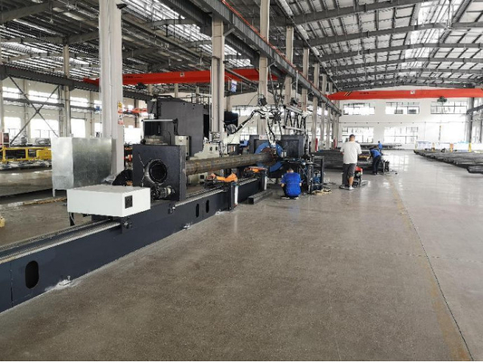 Good price 350mm 2000mm Automatic Robotic Welding Machine For Light Pole online