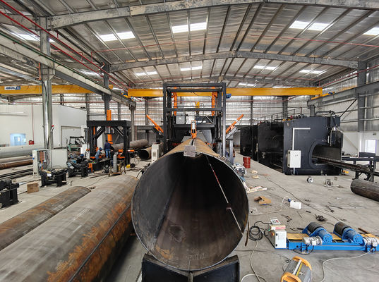 Good price Diameter range 500~2500mm,5G pole, monopole, highmast pole shut welding machine online