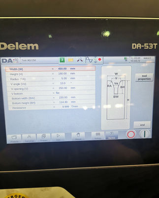 Good price CNC Tandem Hydraulic Press Brake Model : 2-We67k-1200/6250 For making  monopole, transmission tubular tower and high mast online