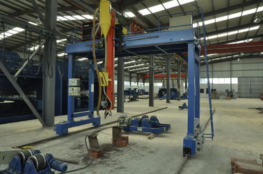 Good price High efficiency Light Pole Machine, High Mast Gantry welding machine for large pipe / tube online