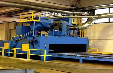 Good price Multifunctional  Steel plates, pipe Shot Blasting Machinery Automatic digital control online