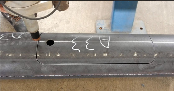Good price Light Pole Machine Plate Welding Door Cutting online