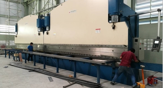 Good price light pole, high mast pole bending machine 2-WE67K-400/6000 online