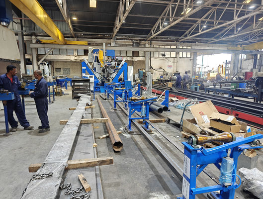 HM600/12000 Highmast And Monopole Seam Welding Machine