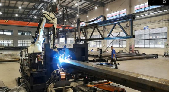 Good price Robot Base Plate Welding Machine / CNC Door Frame Cutting Machine online