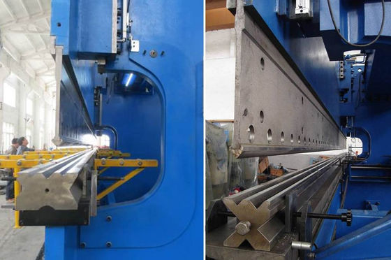 Good price Heavy Duty Metalworking CNC Hydraulic Press Brake with 400L Oil Tank Capacity 200T Max. Pressure and Adjustable Stroke online