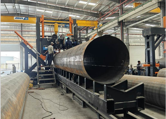 Good price HM1800/14000 Shut Welding Machine for High Mast / Mono Pole / Communication Pole online