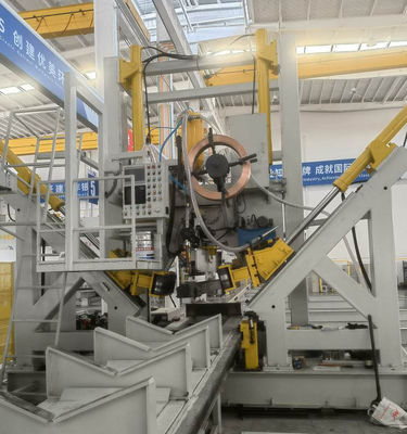 HM1600/12000 Shut Welding Machine for High Mast / Mono Pole / Communication Pole