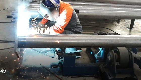 Good price Light Pole Base Plate Welding Rotator Model R500 online