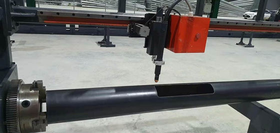 CNC Laser Light Pole Door Cutting Machine, Model LDC-350/2000