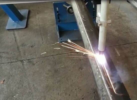 CNC Laser Light Pole Door Cutting Machine, Model LDC-350/2000