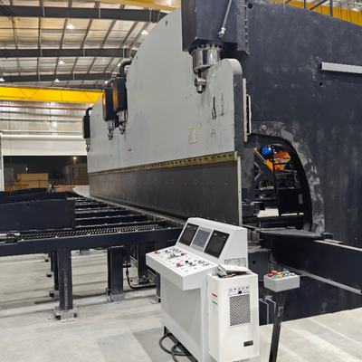 1200 Ton CNC Tandem Hydraulic Press Brake with 6250mm Table Length For Making Monopole