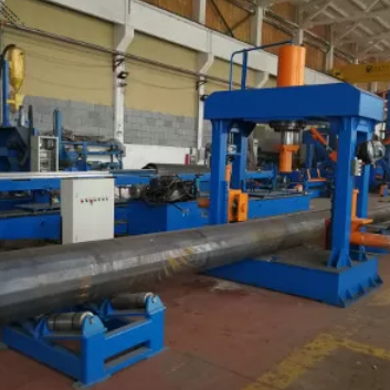30Ton 3M Wireless Remote Control Pole Straightening Machine for Street Light Poles