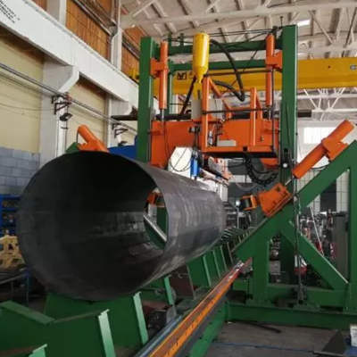 Diameter range 500~2500mm,5G pole, monopole, highmast pole shut welding machine