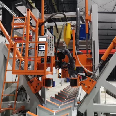 HM2500/14000 14m CNC Automatic Light Pole Seam Closing Welding Machine Max 2500mm Diameter