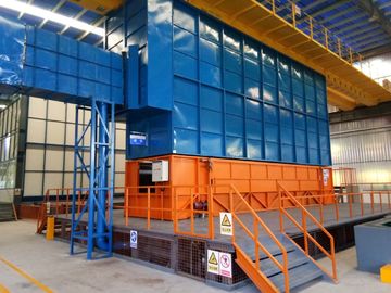 7.0x1.2x2.2m Zinc Tank Hot Dip Galvanizing Equipment With Environmental Protection System