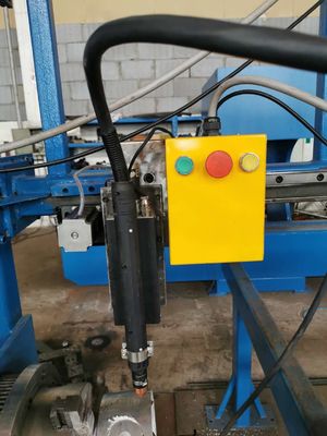 CNC Light Pole Door Cutting Machine, Max diameter 350mm, max cutting length 2000mm