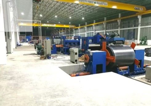EC6x1600 12000mm Light Pole Production Line