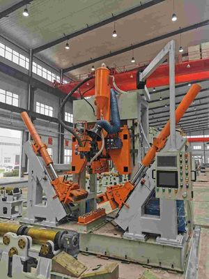 CNC 5G Pole Shut Welding Machine HM800/14000 14m Length Polygonal Design