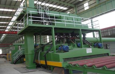 Multifunctional  Steel plates, pipe Shot Blasting Machinery Automatic digital control