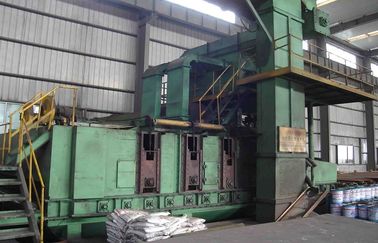 HPG Light Heavy H-beam Steel Plate Shot Blasting equipment with CE , ISO