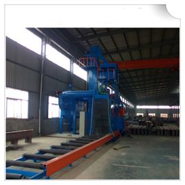 Automatic Shot Blasting Machine for cleaning heavy welded steel structure
