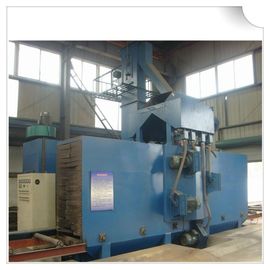 Industrial Steel shot blasting equipment for blasting of H beams , Angles and flat