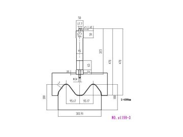 Bending mould / Press Brake Tooling of Highway guardrail manufacturing tools