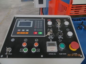 Good price NC E200 control Hydraulic Shearing Machine , guillotine shear online