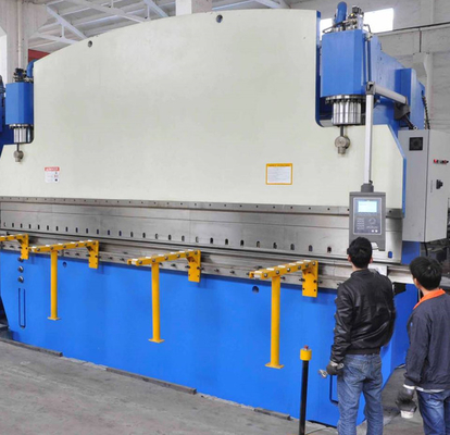 CNC Hydraulic Press Brake Throat Depth 1000mm For Making Light Pole