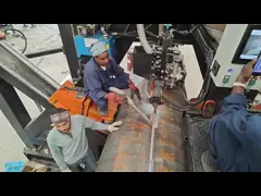 Diameter range 500~2500mm,5G pole, monopole, highmast pole shut welding machine